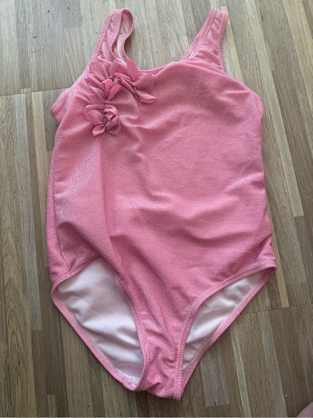 NWOT girls size 12 Tahari  sparkly  swimsuit B1